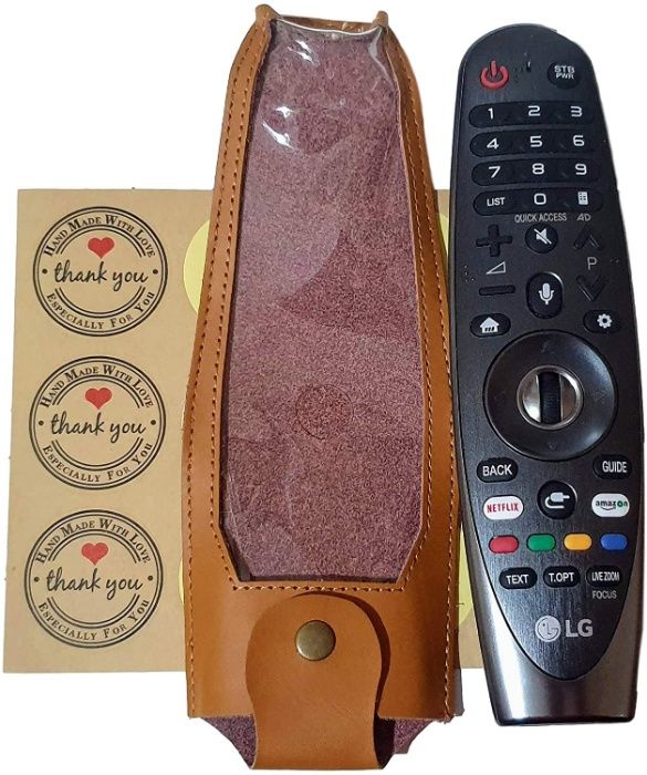Protetor Capa Comando TV 100% Couro Genuíno LG Desconto