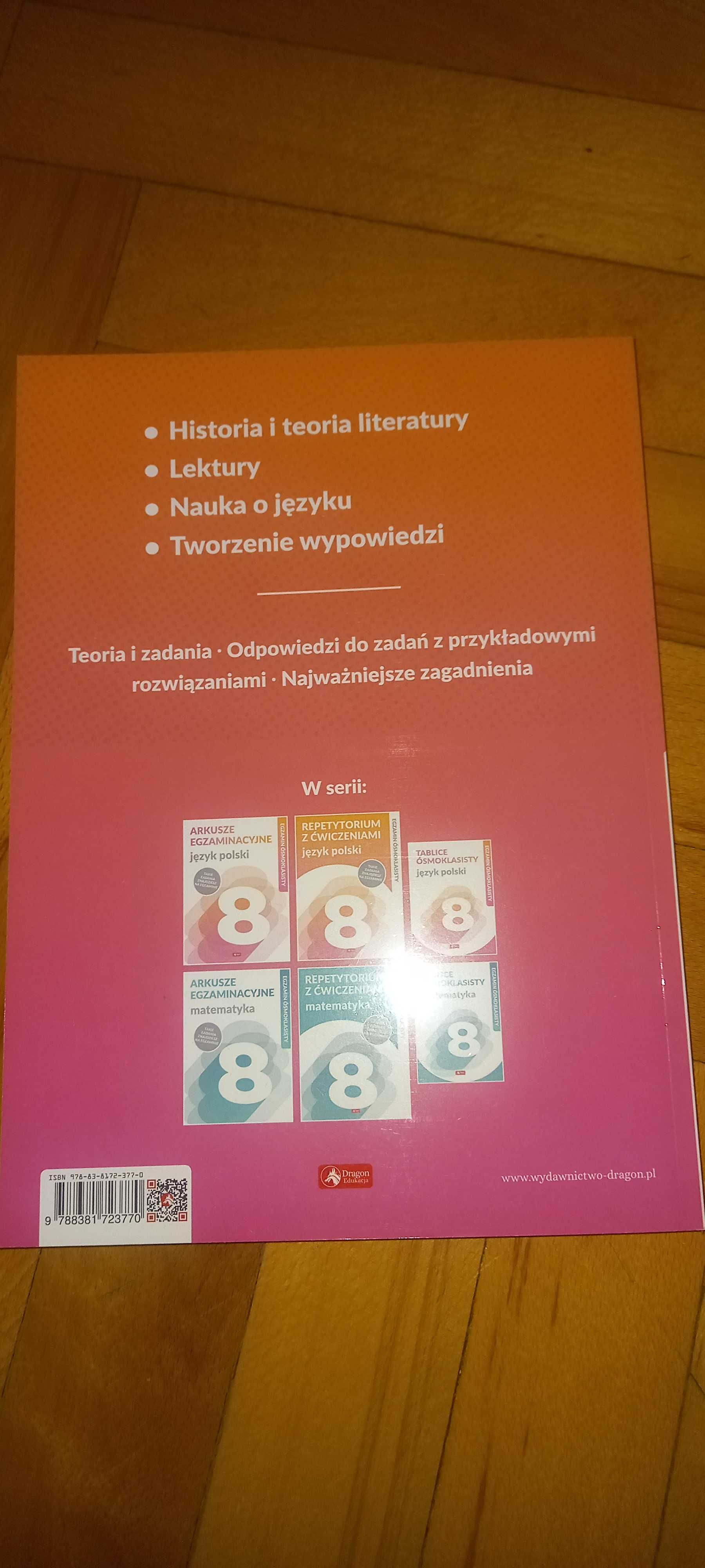 Język polski. Repetytorium ósmoklasisty z ćwiczeniami