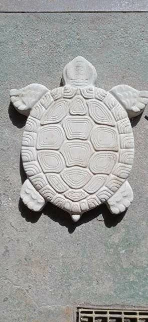 Betonowy żółw ozdobny
