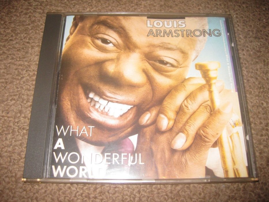 CD do Louis Armstrong "What a Wonderful World" Portes Grátis