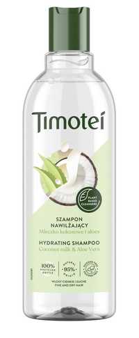 TIMOTEI - nawilżający szampon do włosów - mleczko kokosowe i aloes