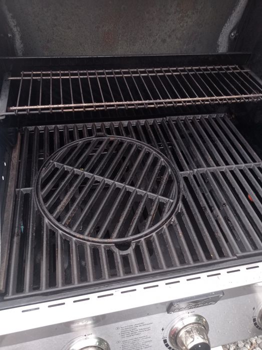 Grill gazowy duży nierdzewny