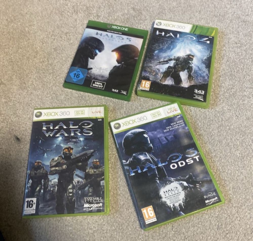 Gry Xbox 360 zestaw 4 gier rezerwacja