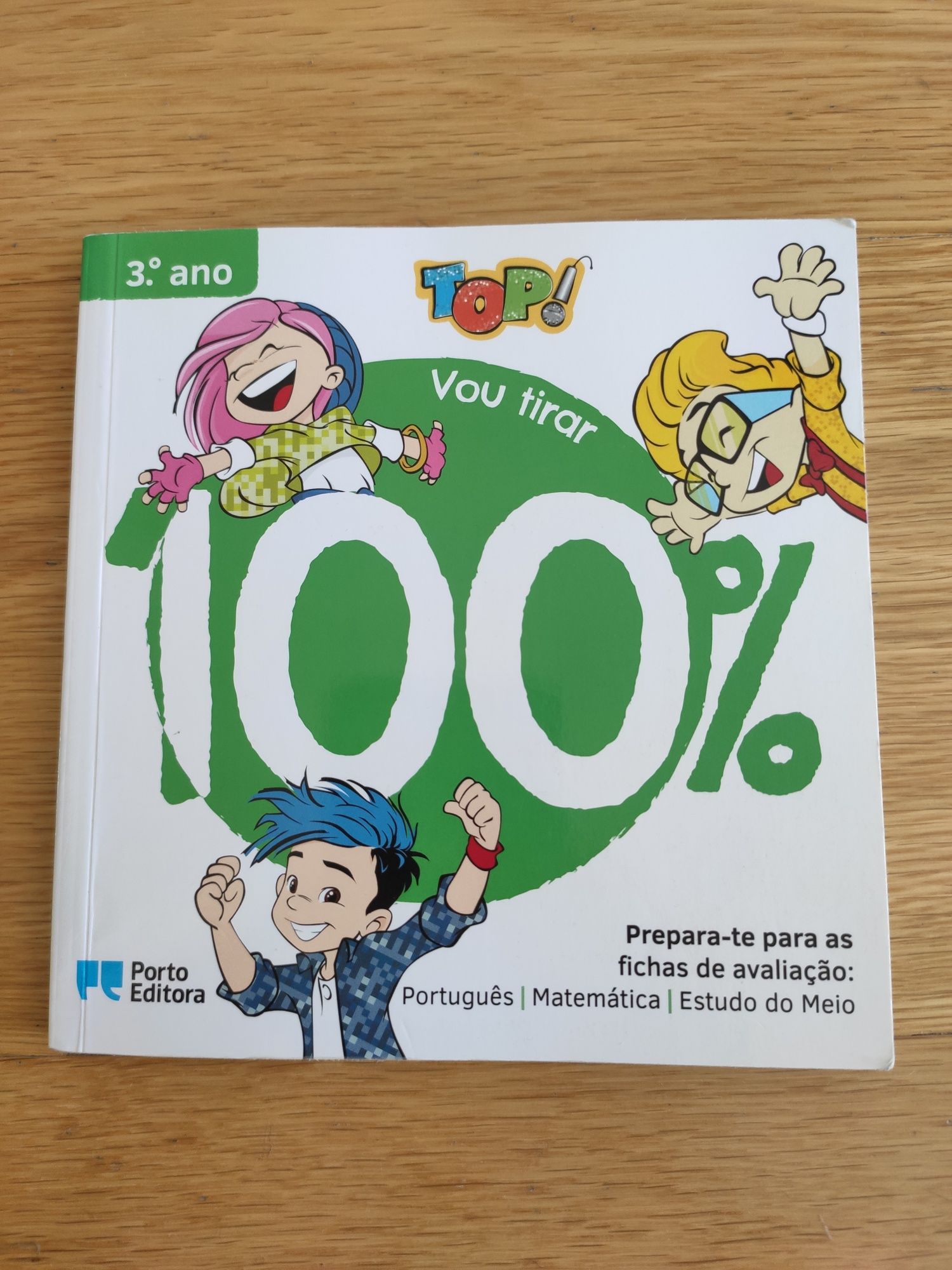 Vou tirar 100% *3ano
Porto Editora
Ajuda na preparação para as fichas