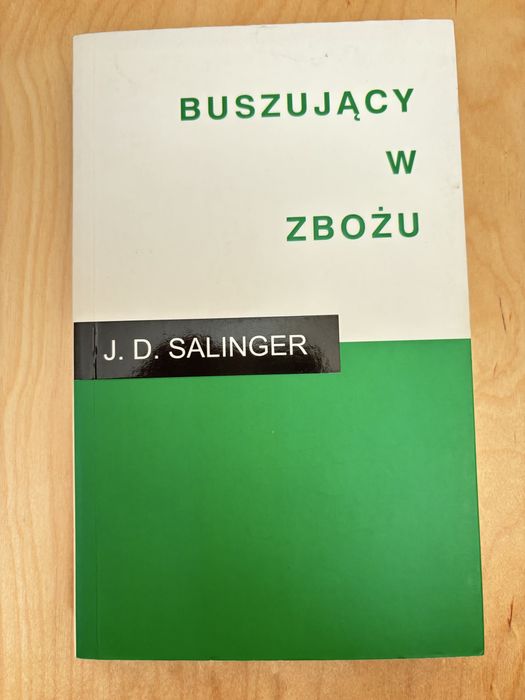 Książka „Buszujący w zbożu” J. D. Salinger