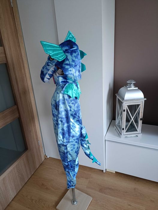NOWY H&M strój karnawałowy SMOKA DINOZAURA WAWELSKI 110/116 (269)