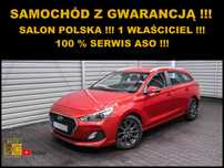 Hyundai I30 Salon POLSKA + 100% Serwis ASO HYUNDAI + 100% Bezwypadkowy !!!
