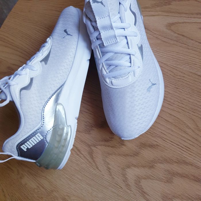 Кросівки Puma 38р. білі жіночі спортивні vision сітка