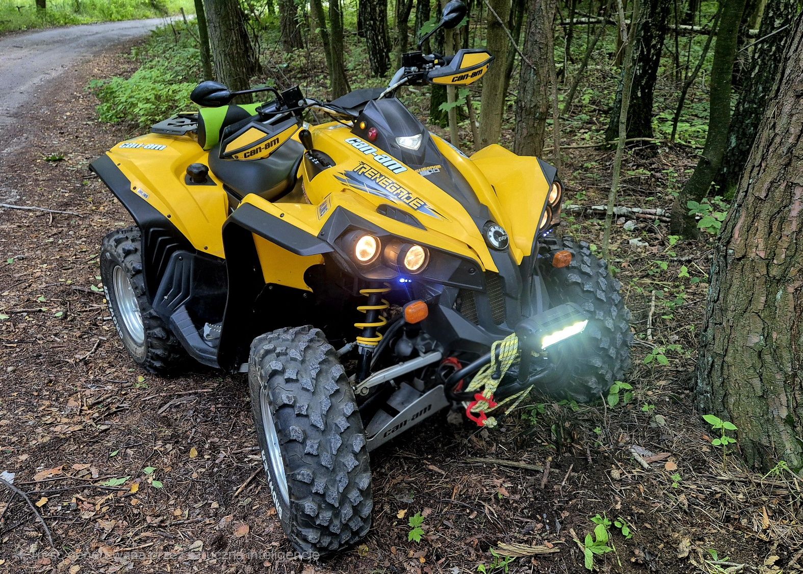 CAN AM Renegade 500 G1 - ZAREJESTROWANY,  2 osobowy