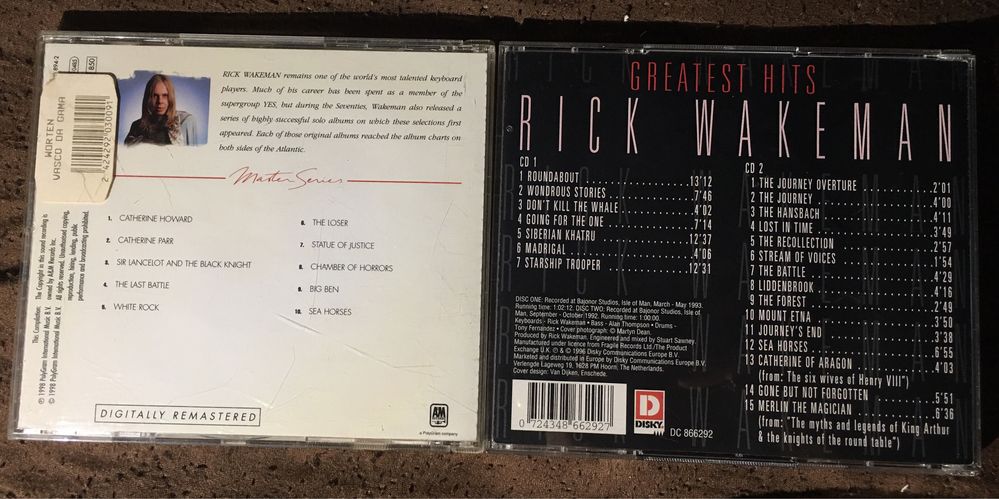 Rick Wakeman varios CDs