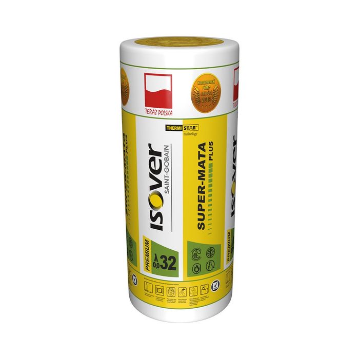 Wełna isover super mata 10cm