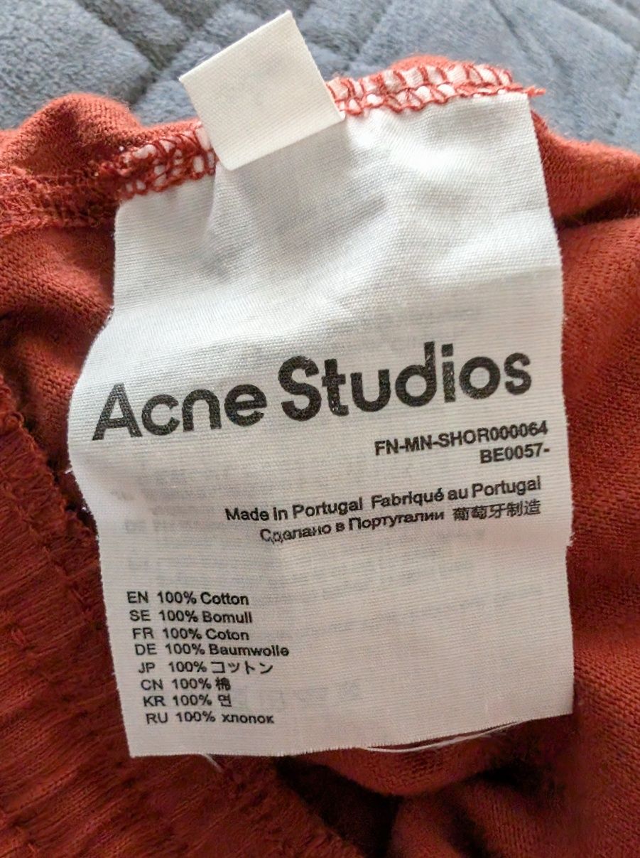 Acne Studios shorts шорты