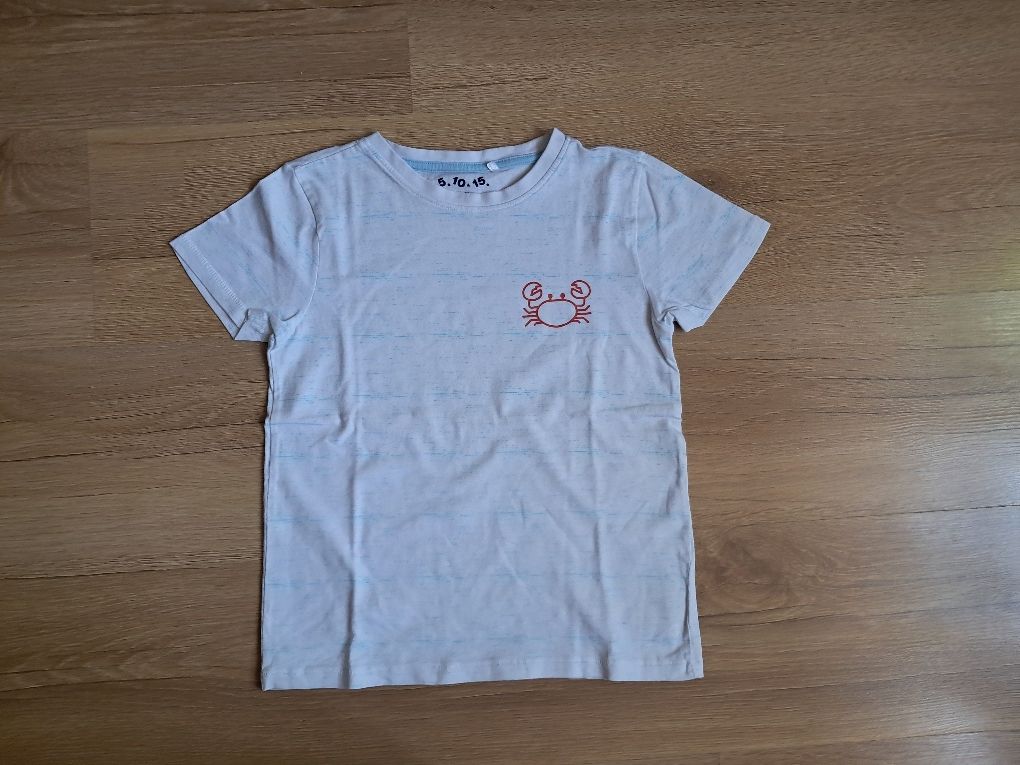 Bluzka t-shirt koszulka chłopięca 5.10.15 rozmiar 128