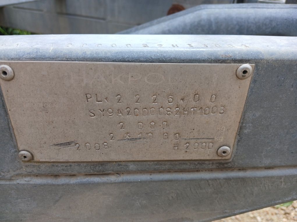 Przyczepa kontener