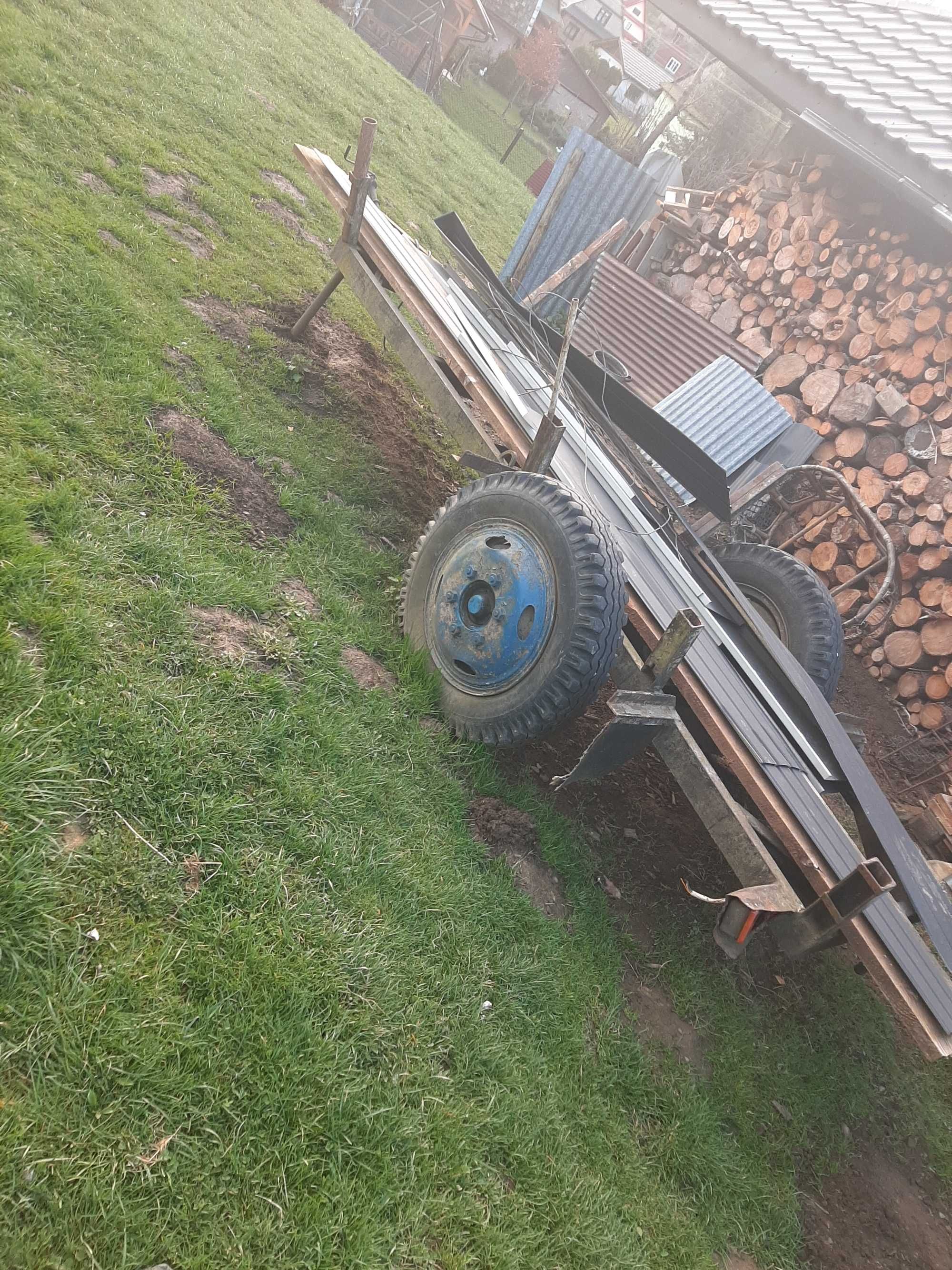 Woz do traktora ciężki solidny