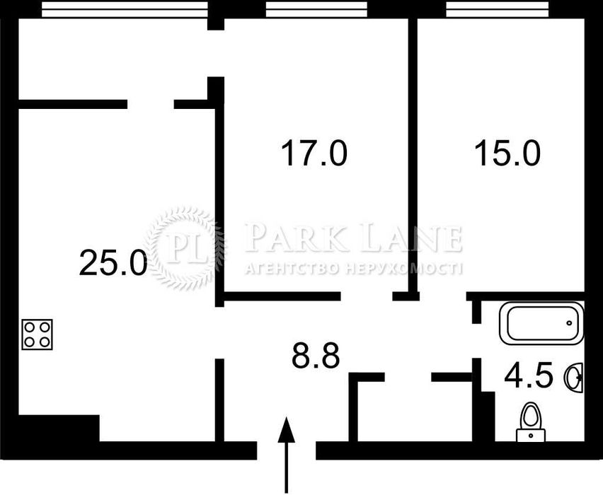 БЕЗ КОМІСІЇ Продам 2к квартиру в ЖК Галактика Сверстюка Євген