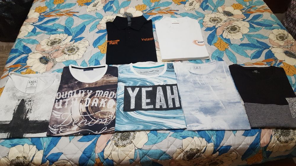 Conjunto de t shirts tamanho S de homem