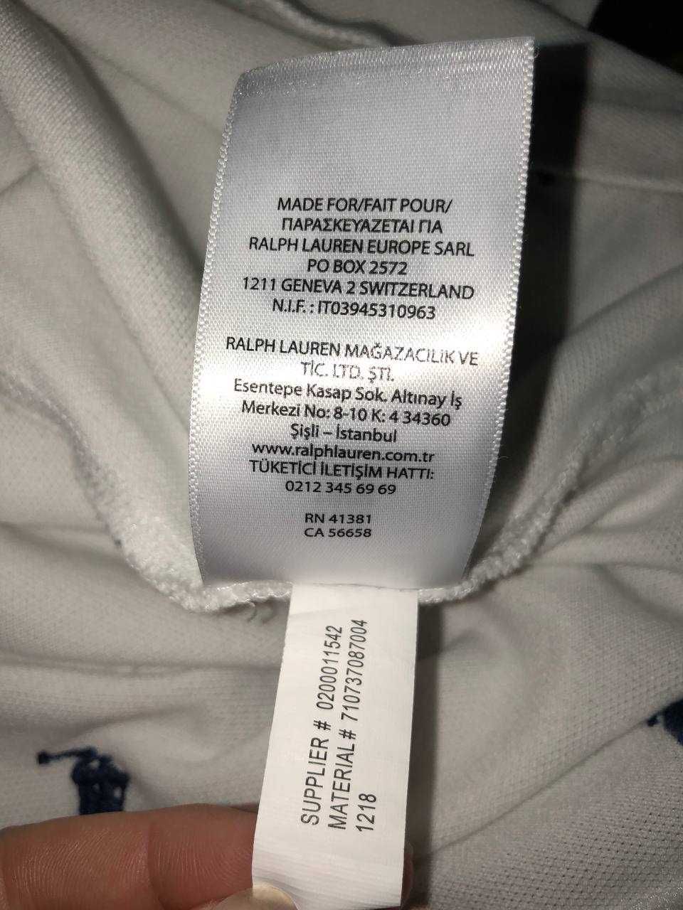 Polo Ralph Lauren футболка поло