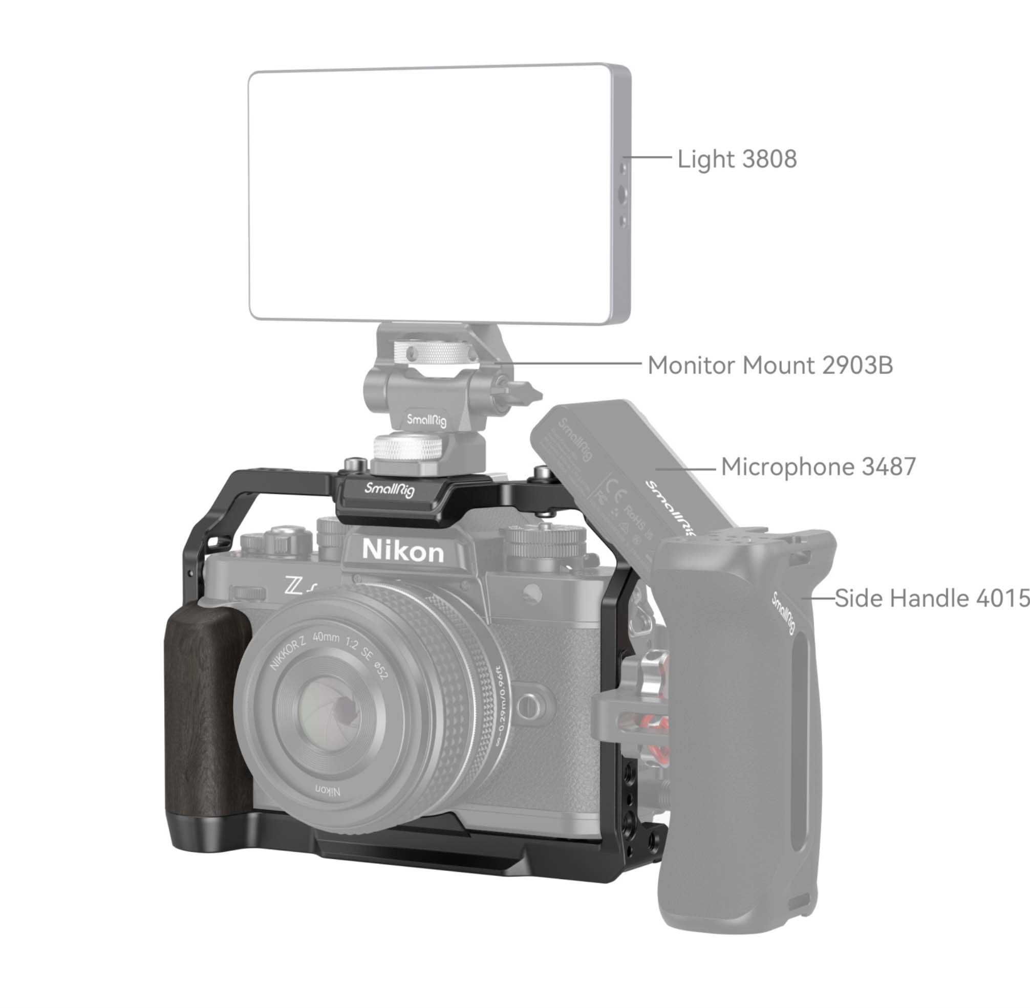 Клітка для Nikon Z f Smallrig 4261