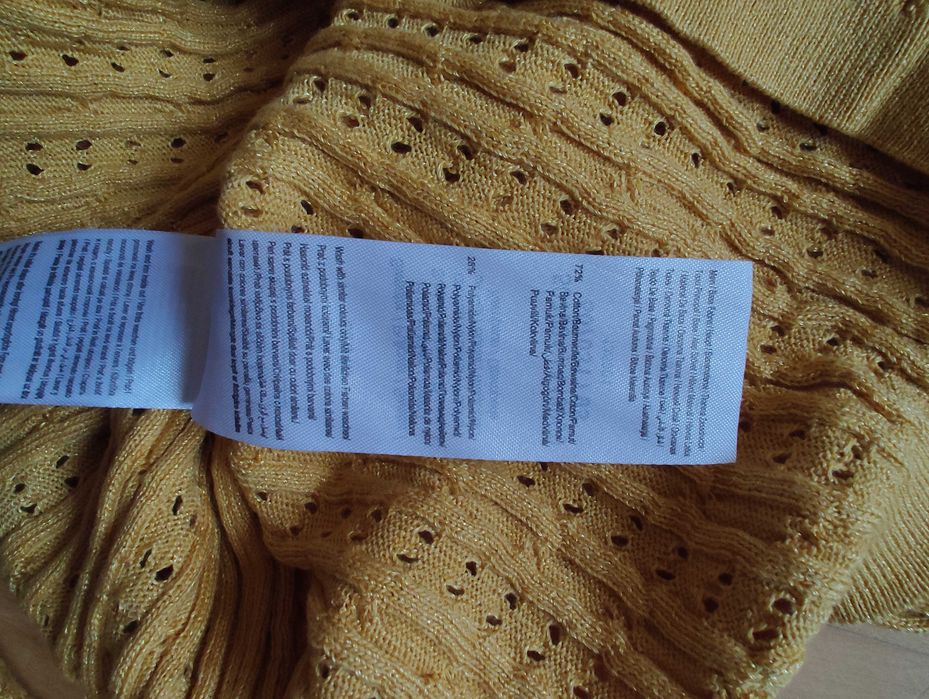 Nowy miodowy sweterek Orsay - r. M