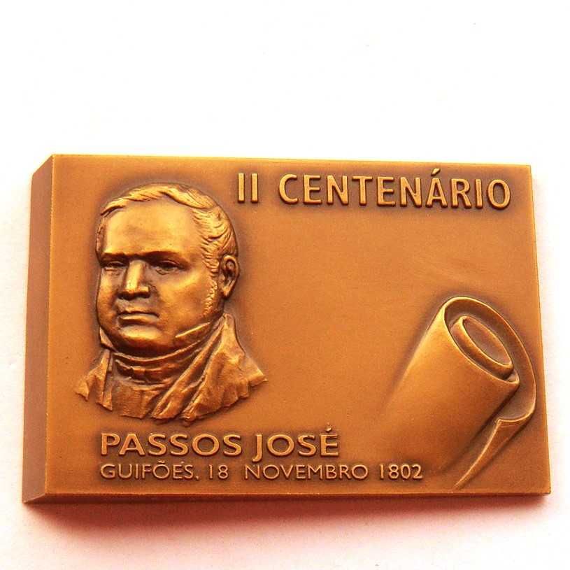 Medalha de Bronze II Centenário do Nascimento de Passos José Guifões