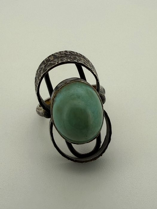 Pierścionek Orno|srebro pr. 3|stan bardzo dobry|biżuteria PRL| Vintage