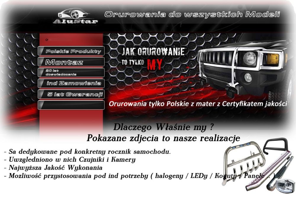 Orurowanie Kangur Ducato Master Sprinter Crafter Jumper