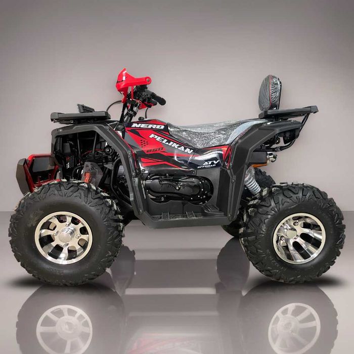 DUŻY QUAD 250cc Pelikan Nero // Wyciągarka hak alufelgi raty dostawa