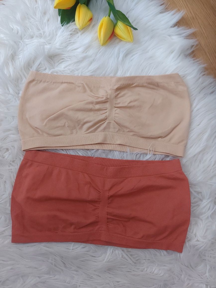 Biustonosze opaski topy damskie r S Nowe