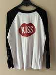 PLNY LALA bluzka Kiss My Ass Black White Longsleeve