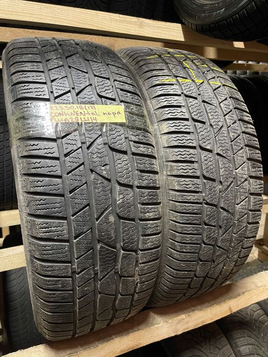 GS629 Зимові шини 225/50r18 Continental пара резина р18