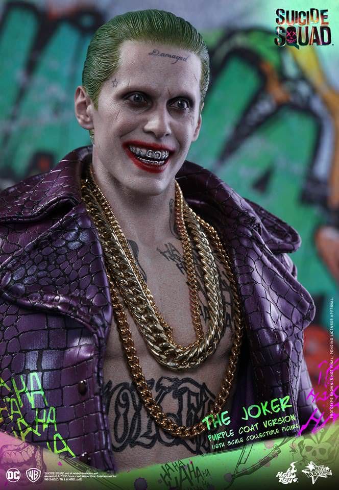 Фигурка 1/6 hot toys mms 382 SUICIDE SQUAD THE JOKER (PURPLE COAT)