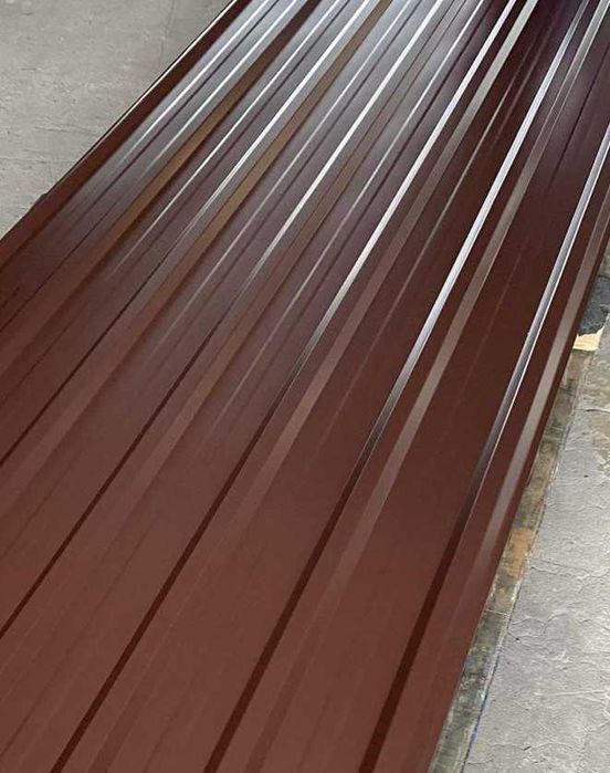 Blacha trapezowa T18 cięta na wymiar -Ral 8017 połysk