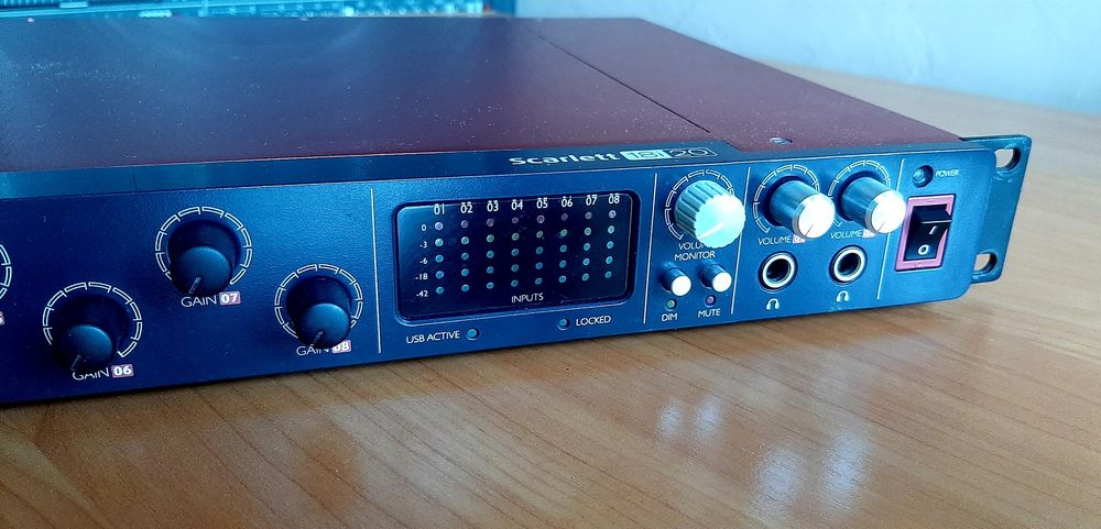Аудіоінтерфейс Focusrite Scarlett 18i20