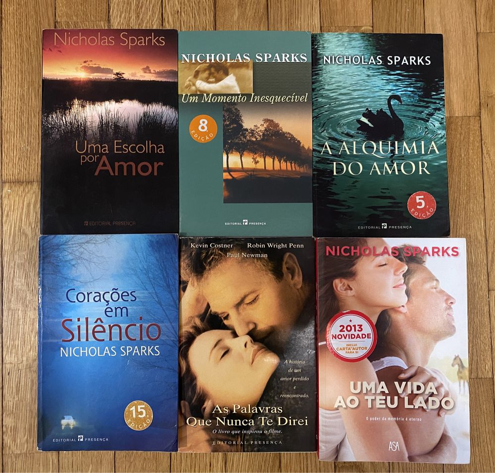 Livros Nicholas Sparks