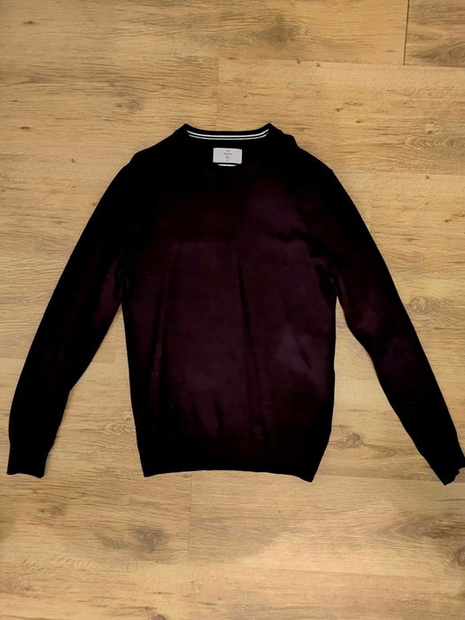 Bordowy sweter c&a