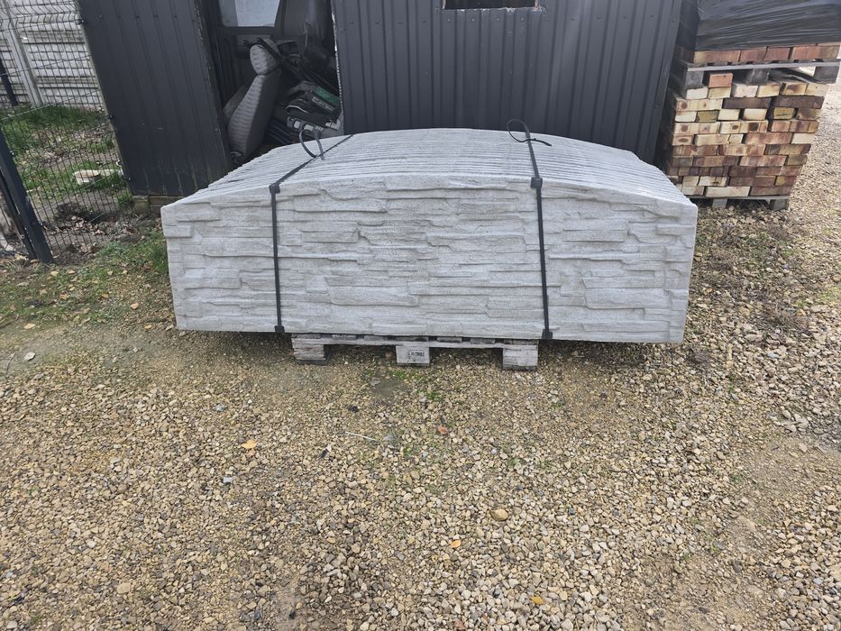 Płyta ogrodzeniowa 50/200 góra piaskowiec bez ramki