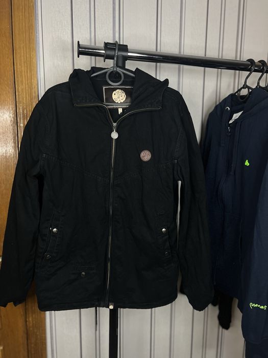 Худі Pretty Green Black Zip Hoodie