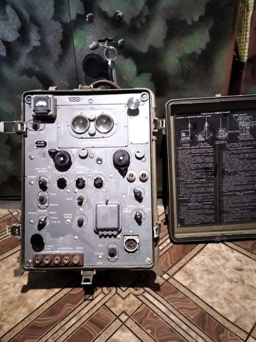 Рация армейская р407 ссср