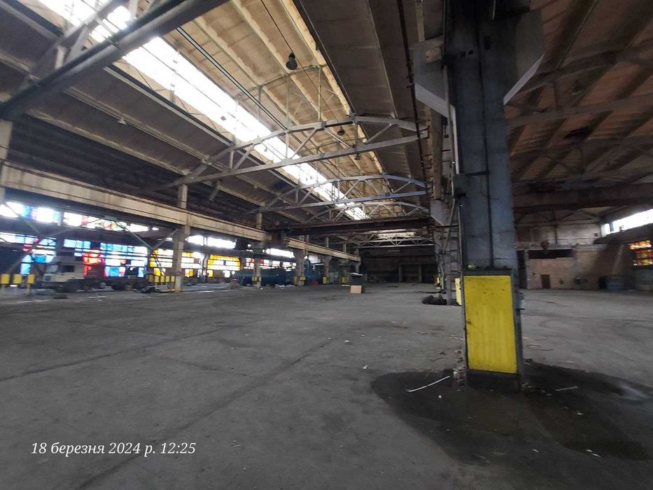 Виробн.-складське 3500м2, крани 10т, заїде фура, Н-10м, велика потужн.