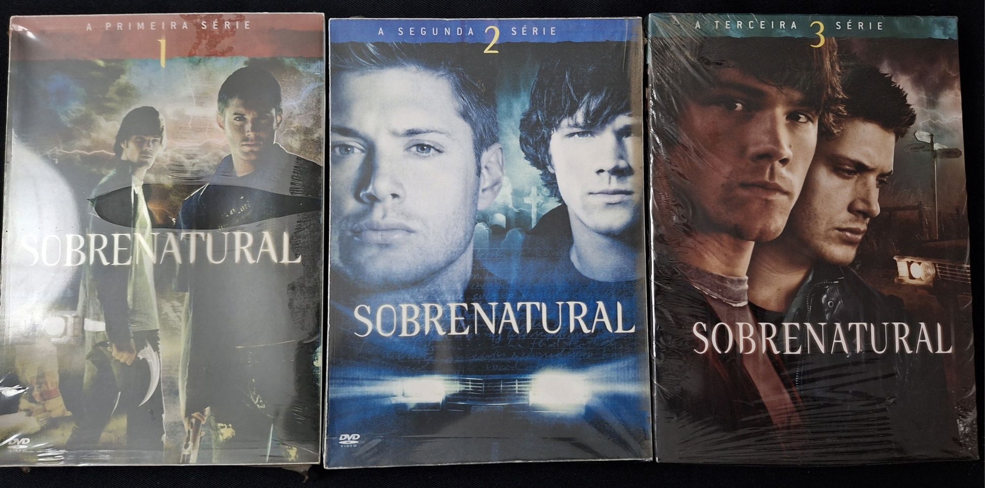DVDs Sobrenatural séries 1-2 e 3