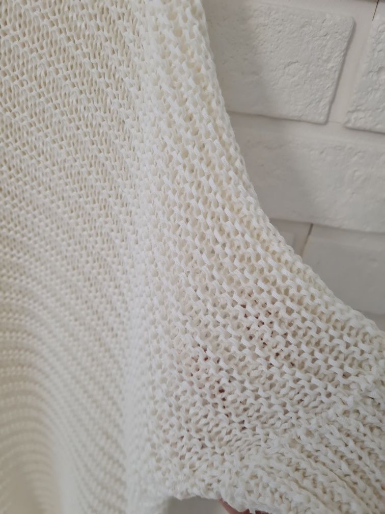 Sweter coco more kardigan długi uniwersalny