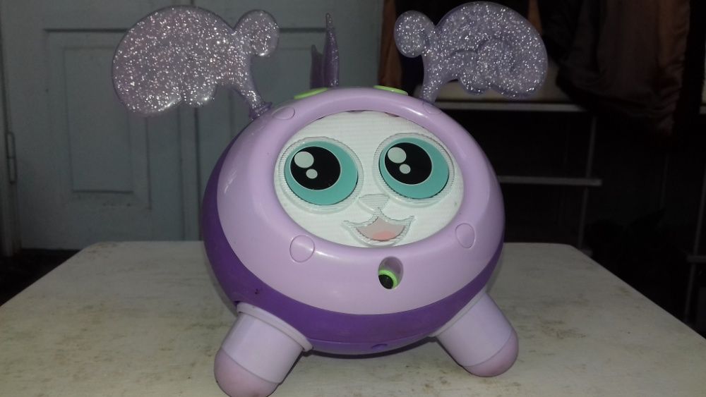 фиджит питомец собака интерактивная игрушка свет звук движение