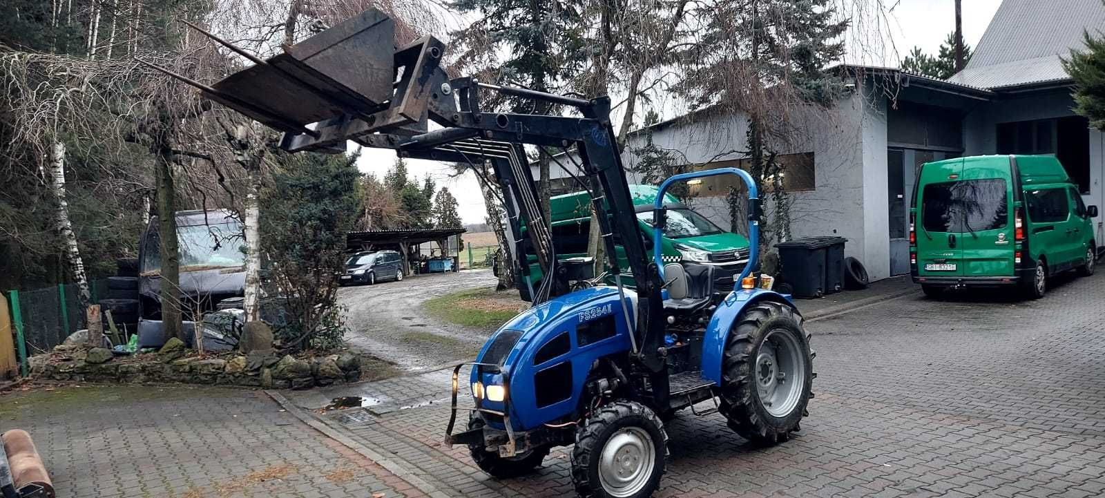 Traktor ciągnik lenar 254 4x4 papiery tur