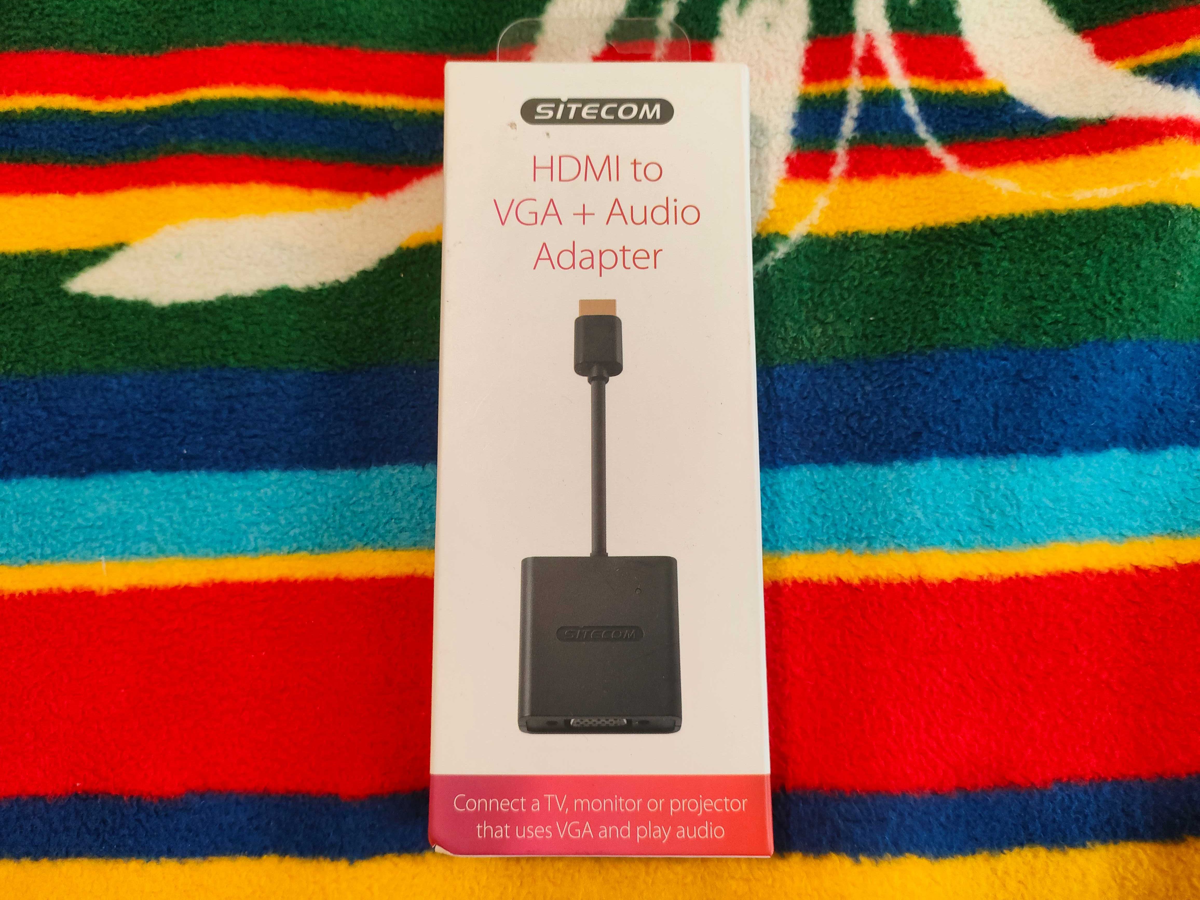 Adapter HDMI VGA + Audio