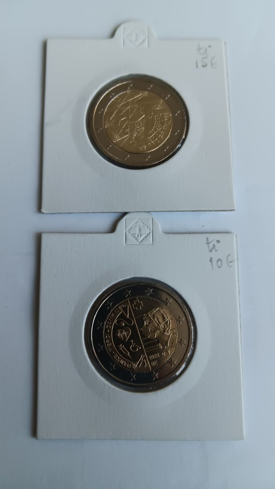 Moedas de 2022 da Bélgica de 2 euros