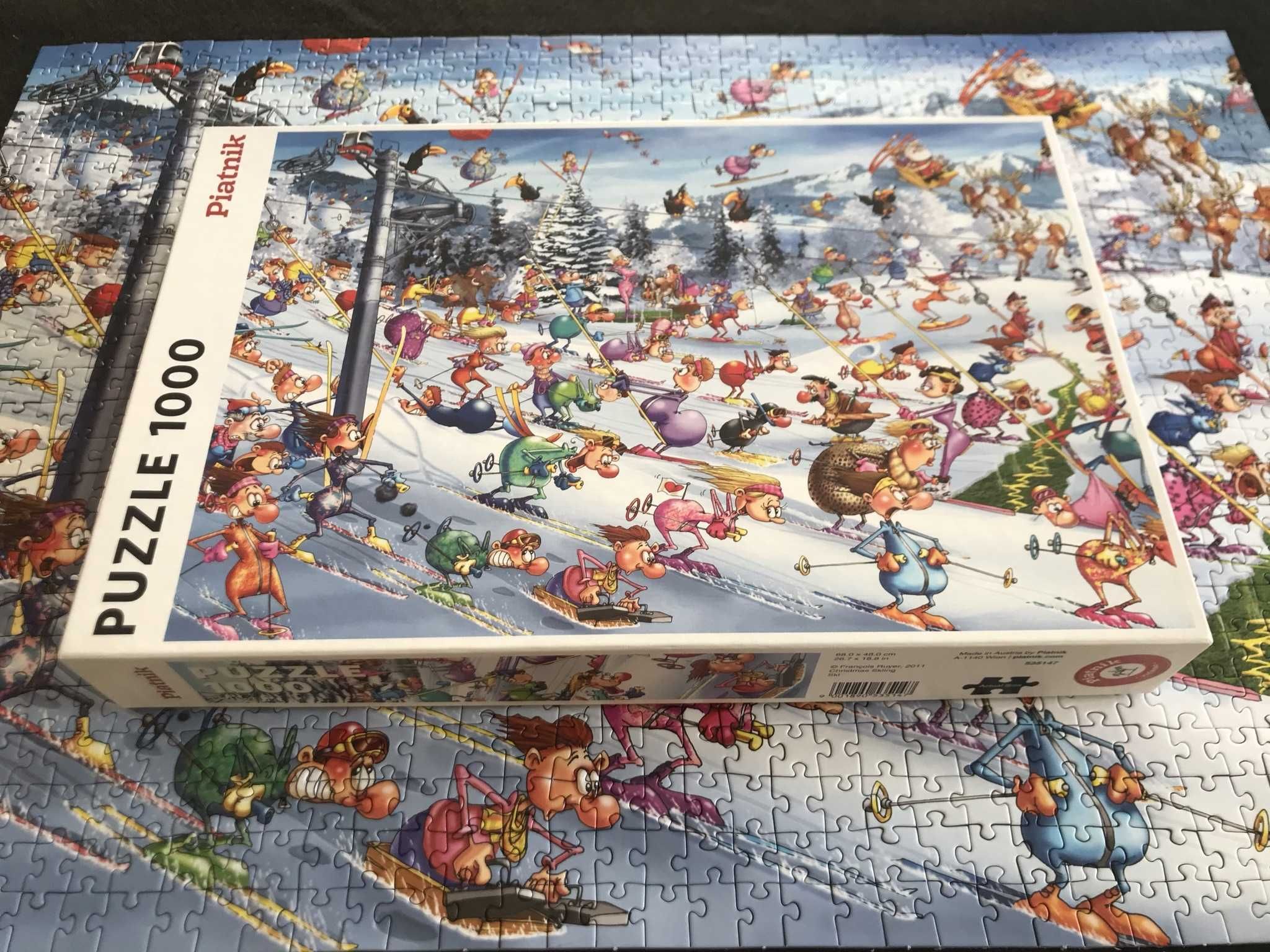 PUZZLE - Piatnik Ruyer Narty 1000El