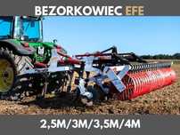 Bezorkowiec 10-łapowy, szer. 300 cm, do uprawy pożniwnej, wał 600 mm