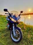 Yamaha FZ6 z kufrem, akcesoryjną szybą, w dowodzie 25kW, możliwe A2