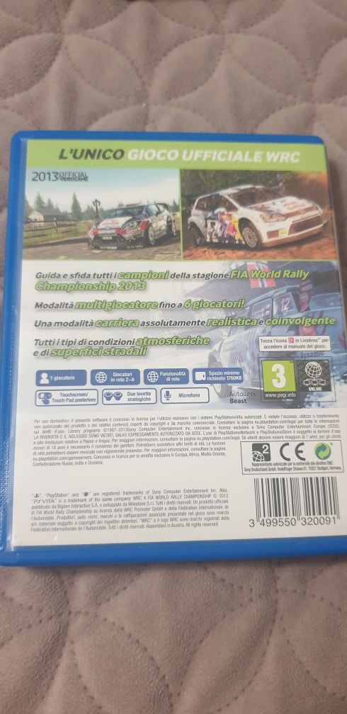 PS Vita WRC 4 unikat kolekcjonerski